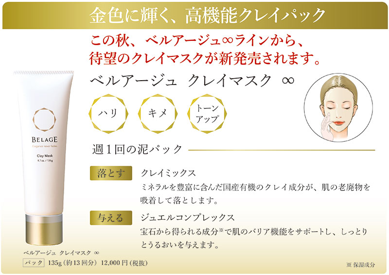 高機能クレイパック